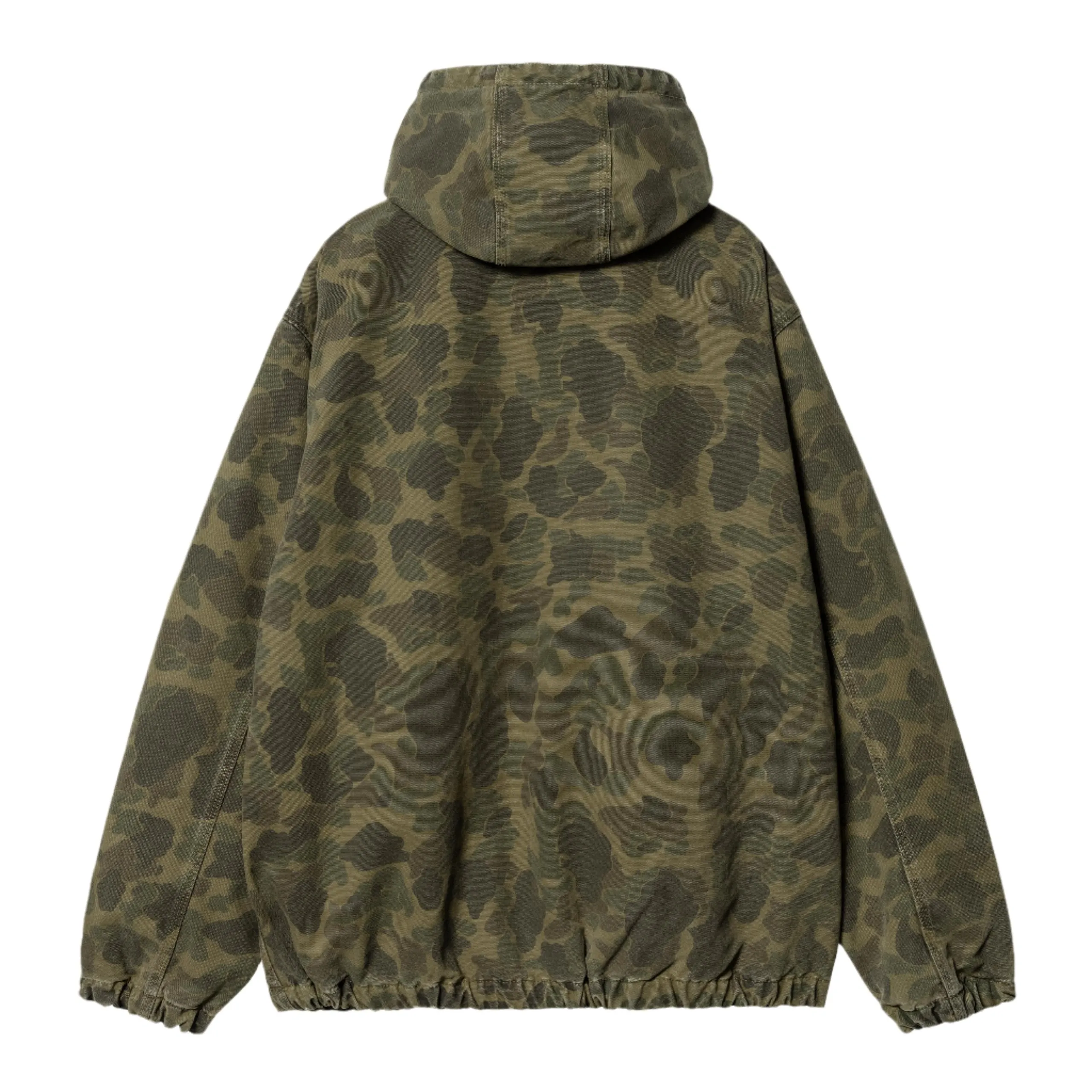 DUCK ACTIVE JACKET CAMO DUCK, GREEN / TURMERIC GARMENT DYED