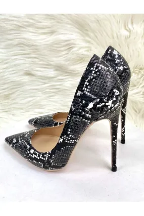 ElevateElegance Microfiber Heels