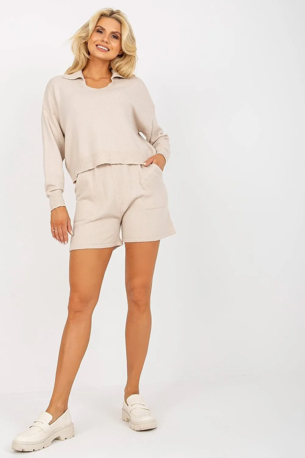 EM Long Sleeve Top And Short Set