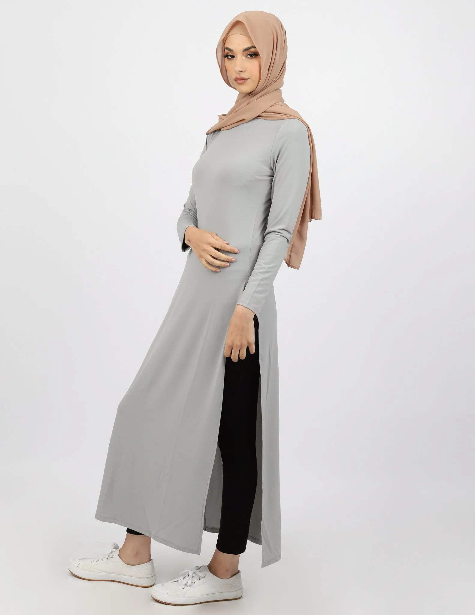 Escape Maxi Side Split Top