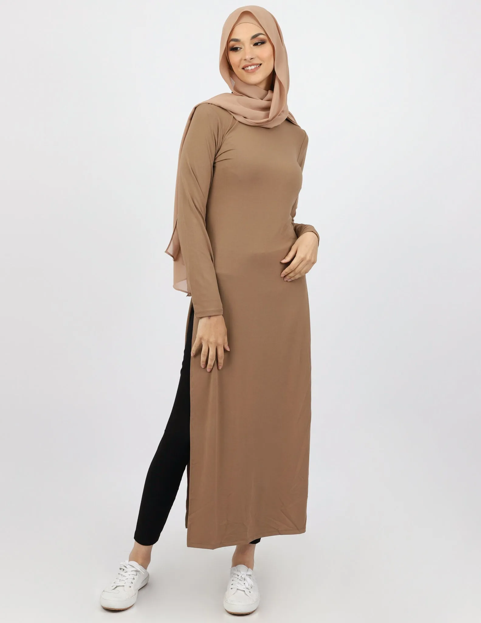 Escape Maxi Side Split Top