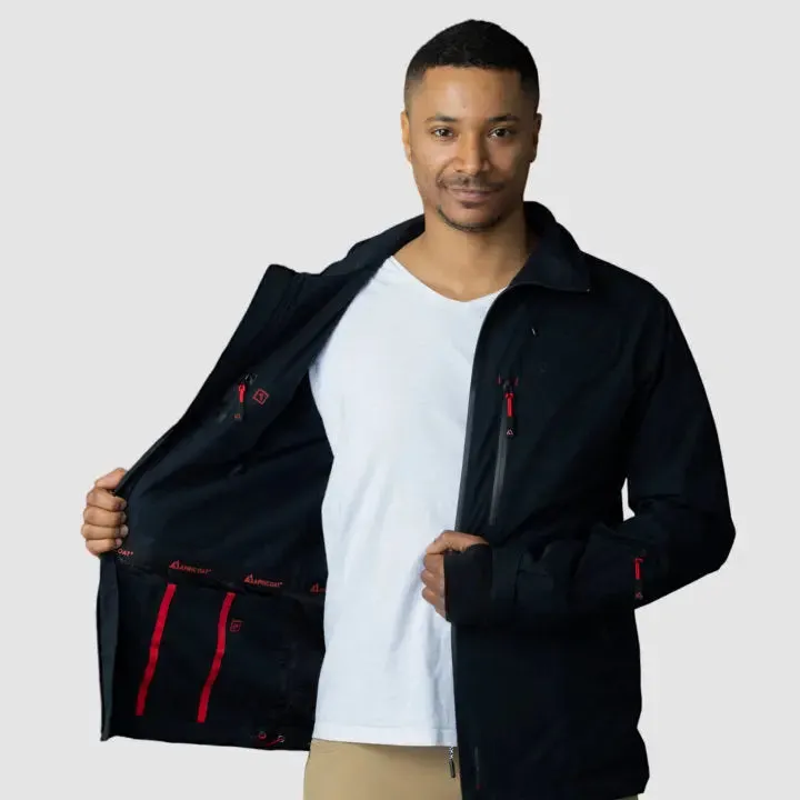 Expedition Ready 2.0 - Men's Eco-Conscious Black Adventure Jacket