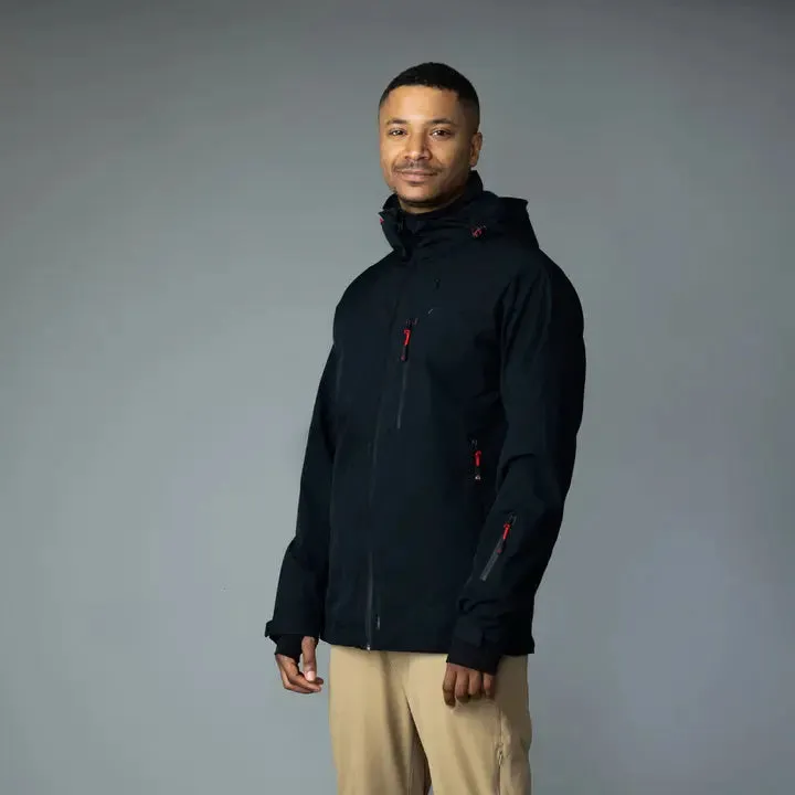 Expedition Ready 2.0 - Men's Eco-Conscious Black Adventure Jacket