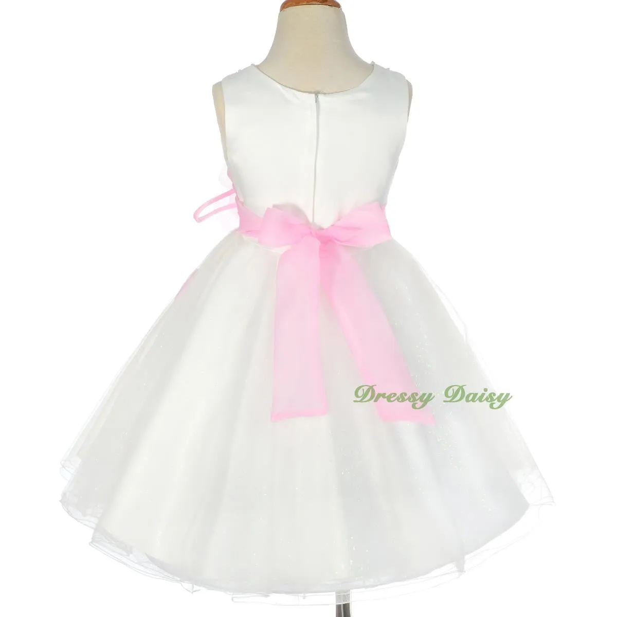 FG294 Girls' Flower Petals Tulle Girl Dresses For Wedding Pageant Party Size 2-10