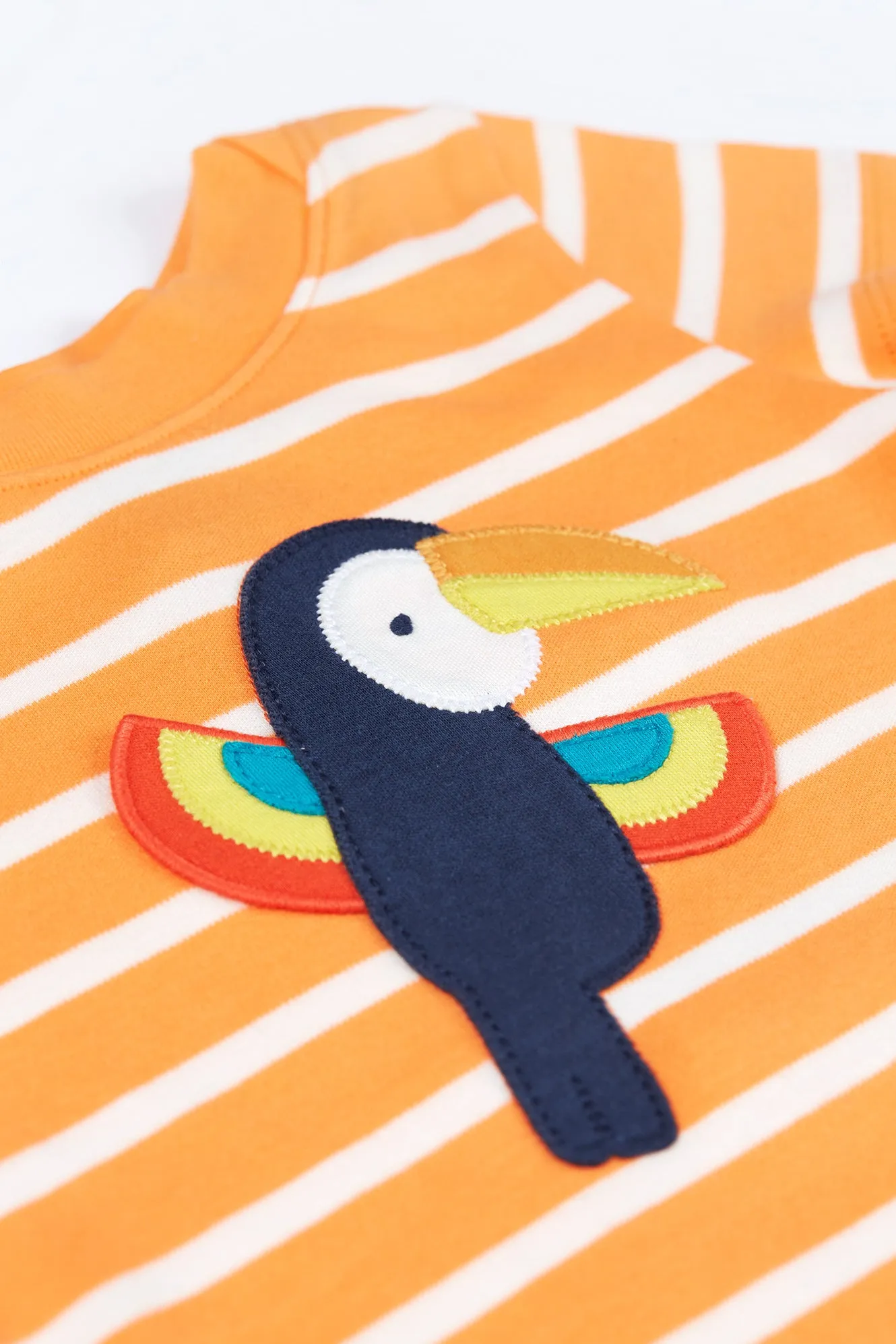 Frugi Baby Boys Easy On Interactive Toucan T-shirt