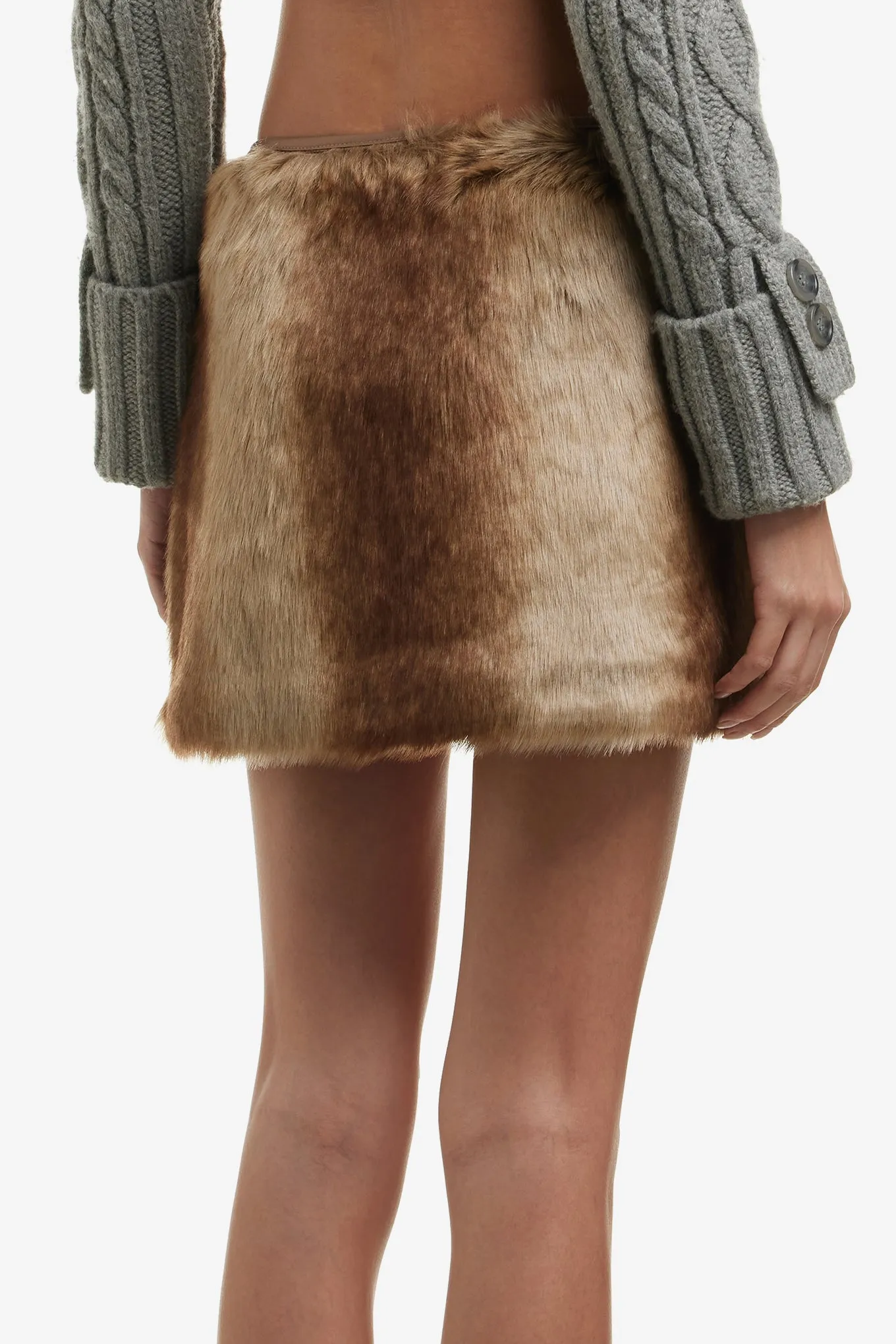 FUR SKIRT