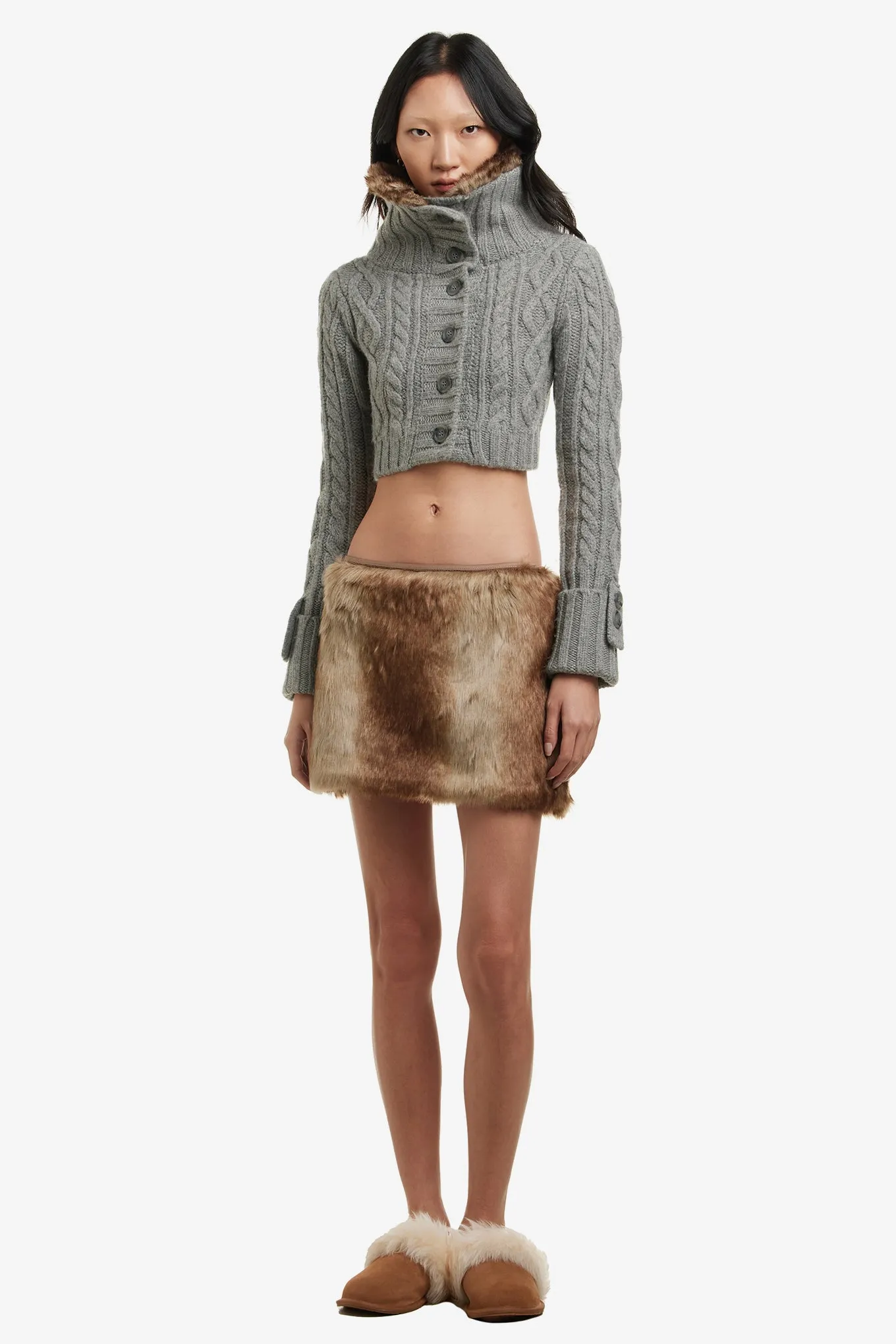 FUR SKIRT