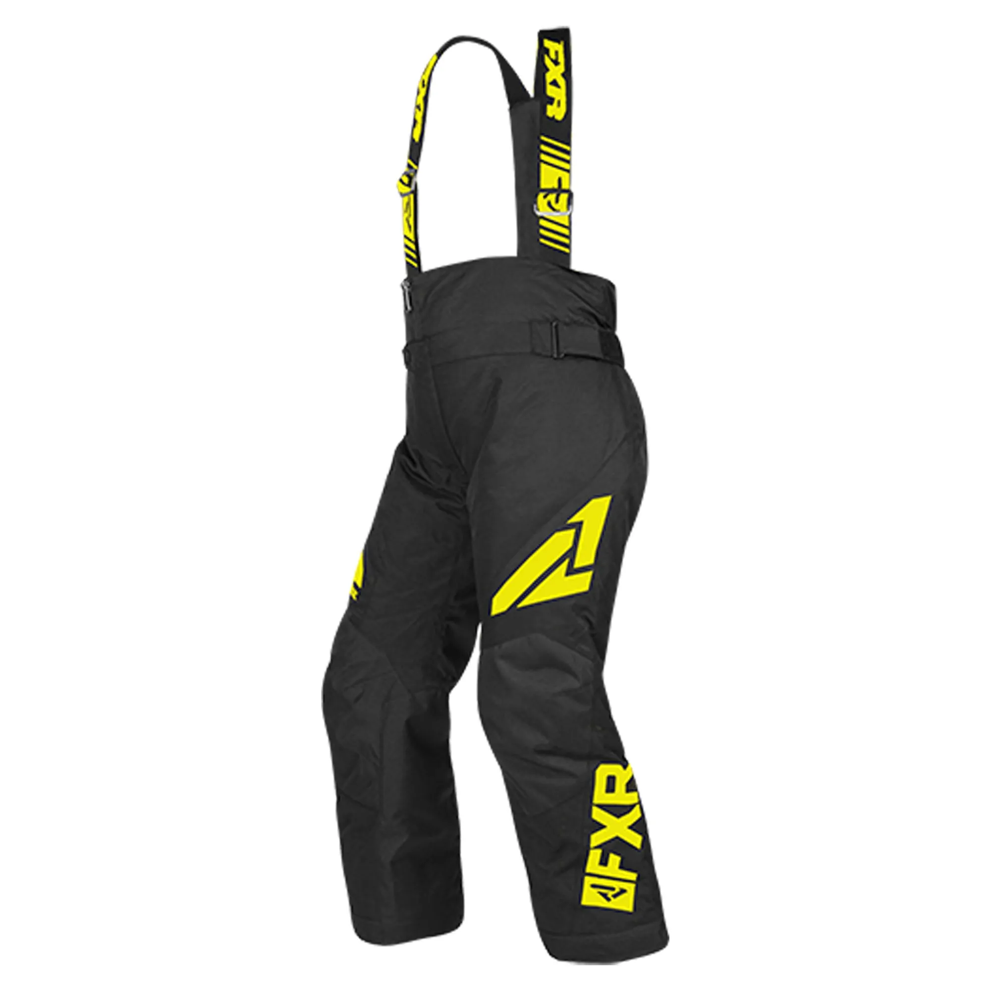 FXR 190501-1065-10 Youth Clutch Snowmobile Pants HydrX F.A.S.T. Thermal Black Hi-Vis Snow