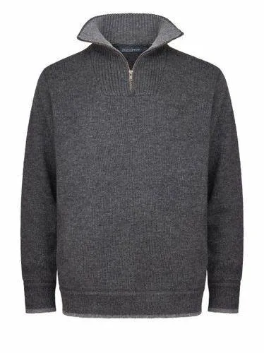 Half zip Sweater Charcaol