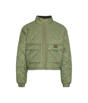 Hamilton Quilted Bomber Jacket - Green