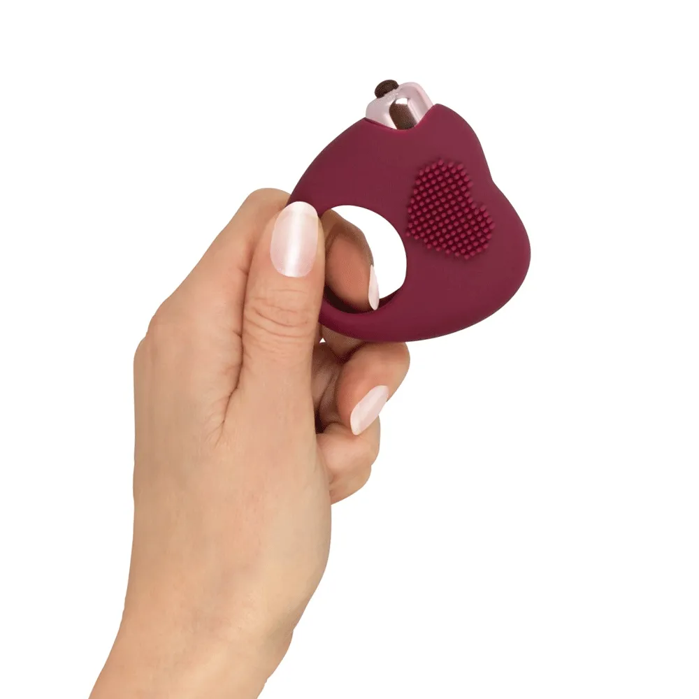 Heart Vibrating Cock Ring