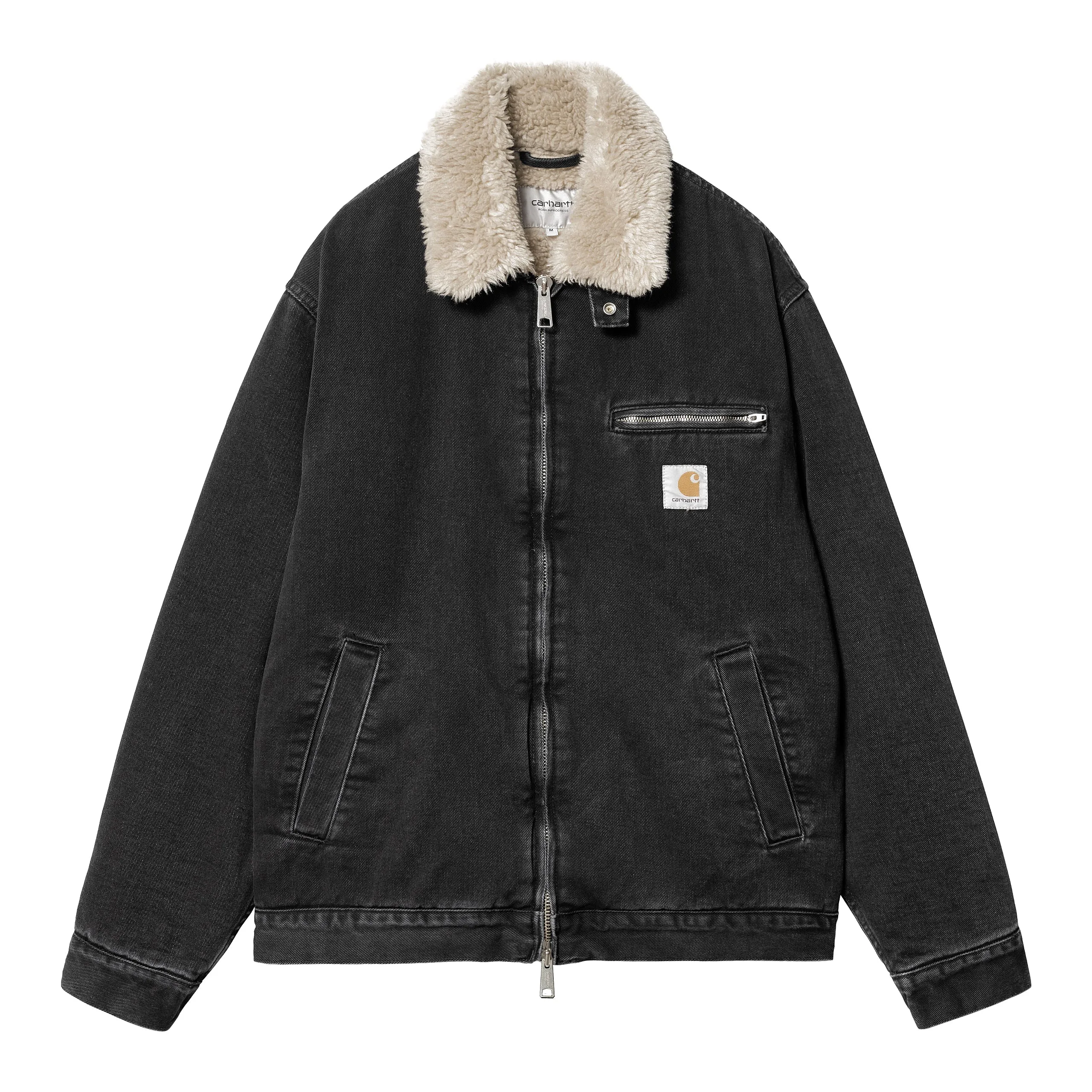 HERALD JACKET BLACK / WALL STONE WASHED