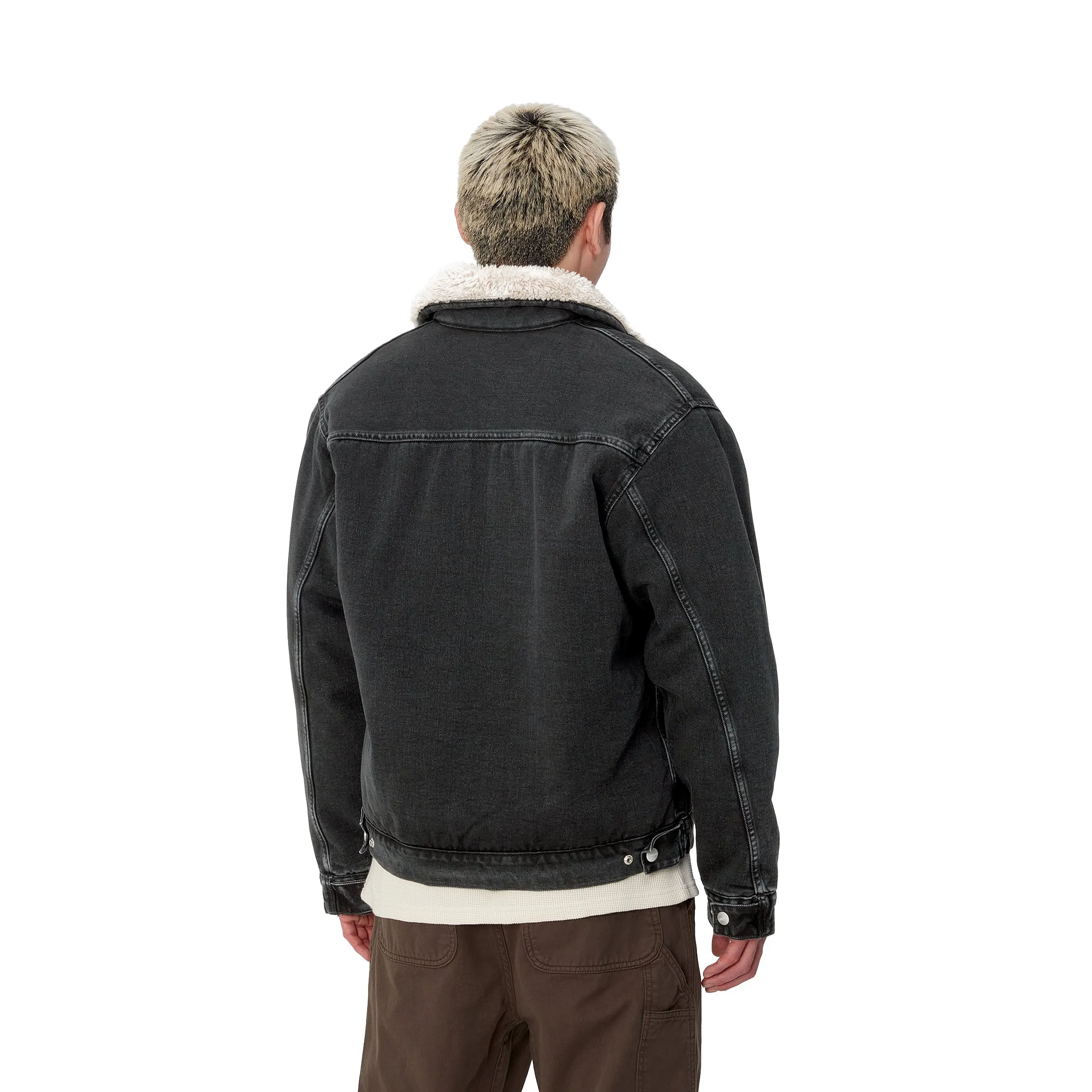 HERALD JACKET BLACK / WALL STONE WASHED