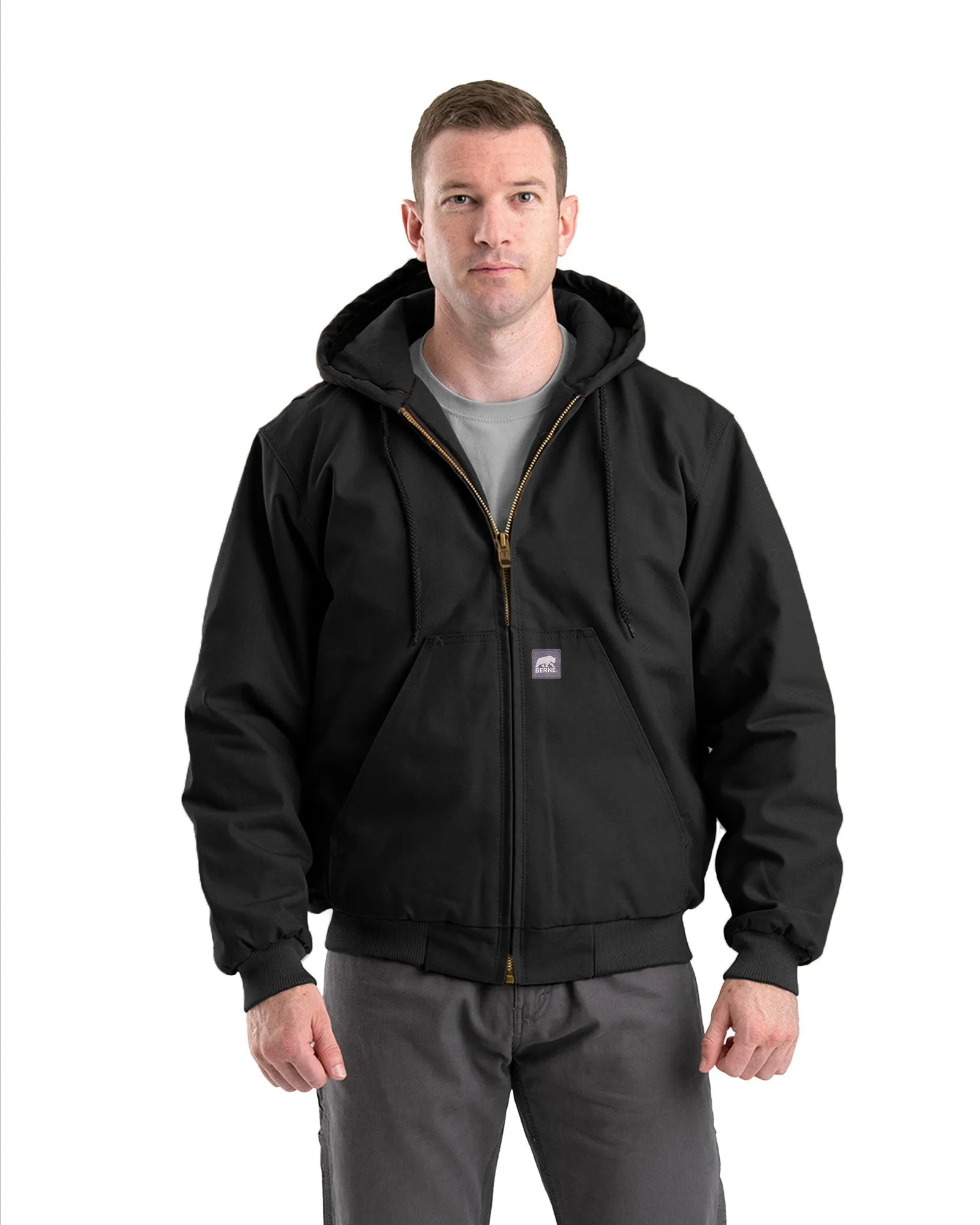 Heritage Duck Hooded Active Work Jacket