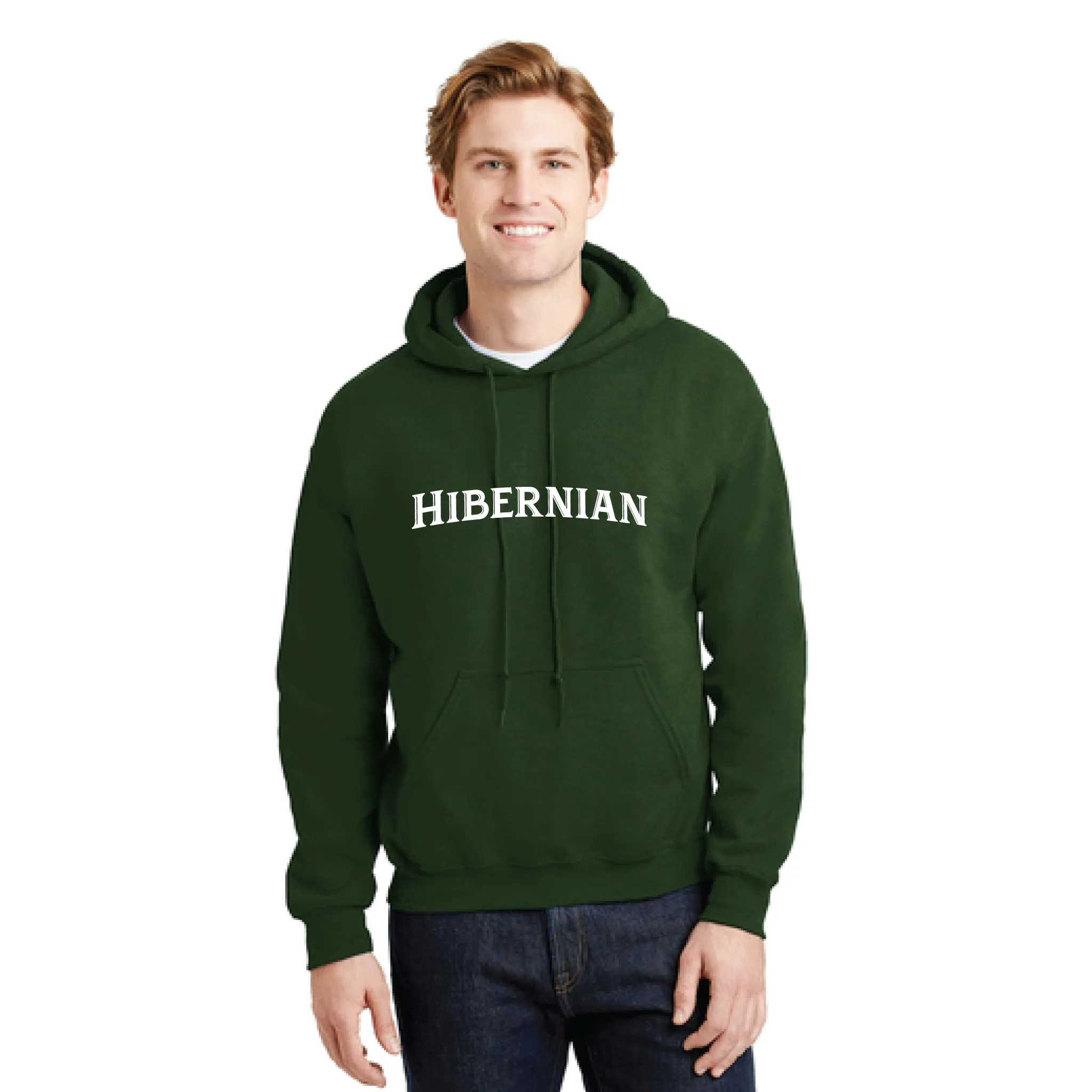 Hibernian Hooded Sweatshirt - 8oz 50/50 Blend