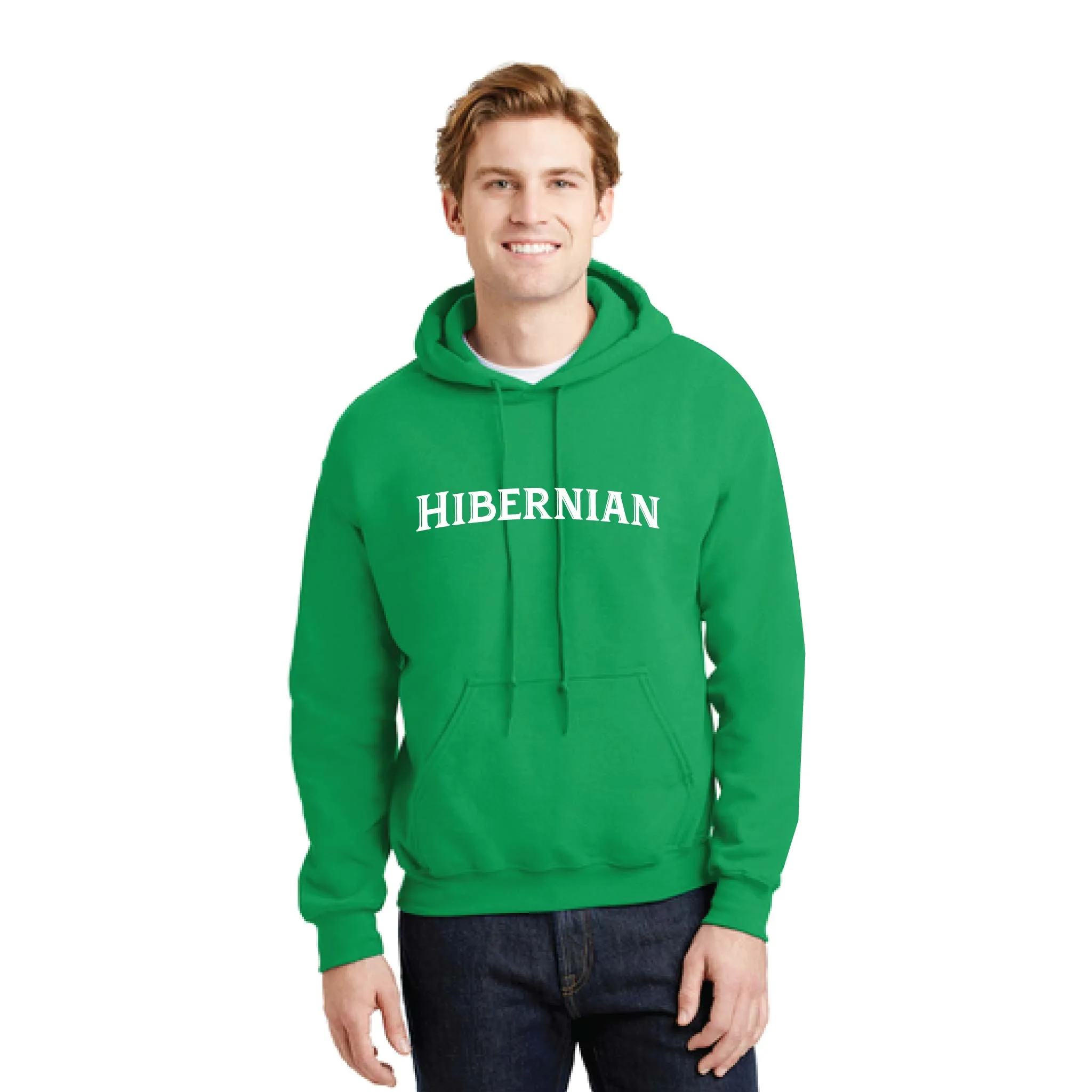 Hibernian Hooded Sweatshirt - 8oz 50/50 Blend