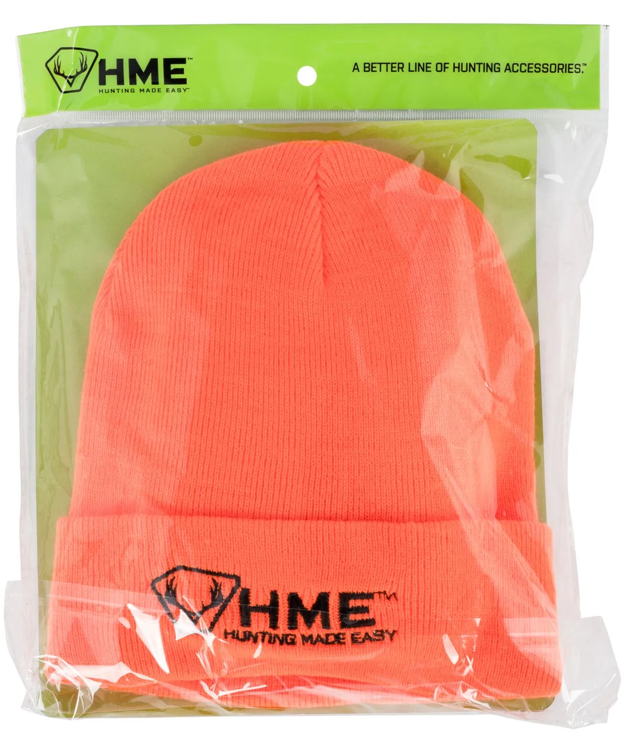 HME HMEVESTKCO Safety Vest and Beanie OSFA Orange Acrylic