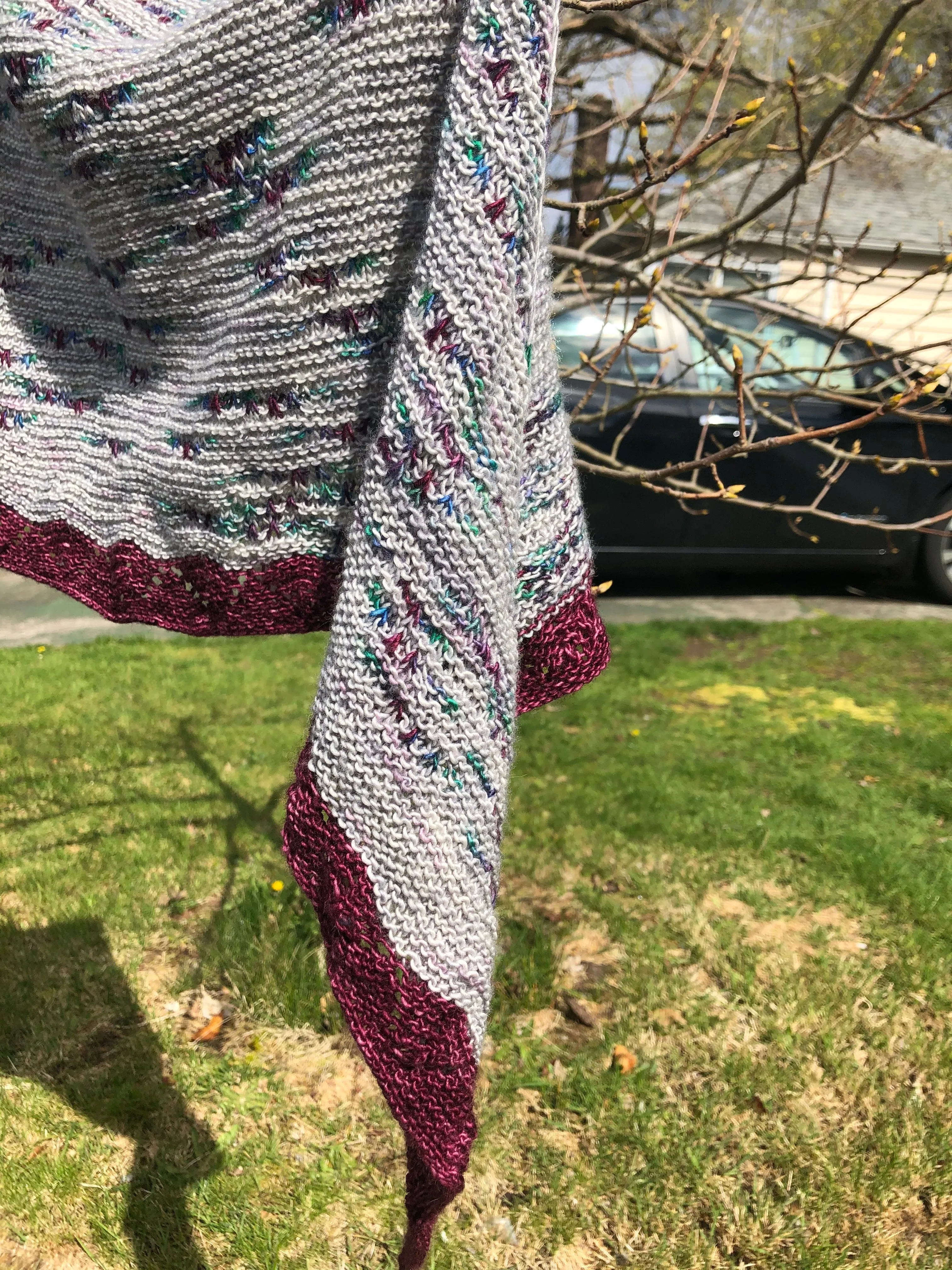 Hope Springs Eternal Shawl PDF Pattern, English