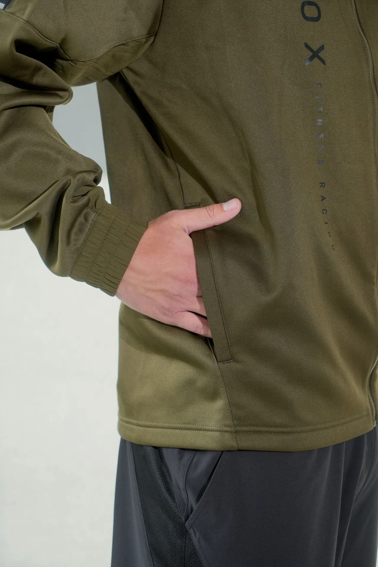 HYROX|PUMA FIT PWR Fleece FZ Jacket - Green