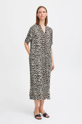 Joella Dress - Black Leo Mix