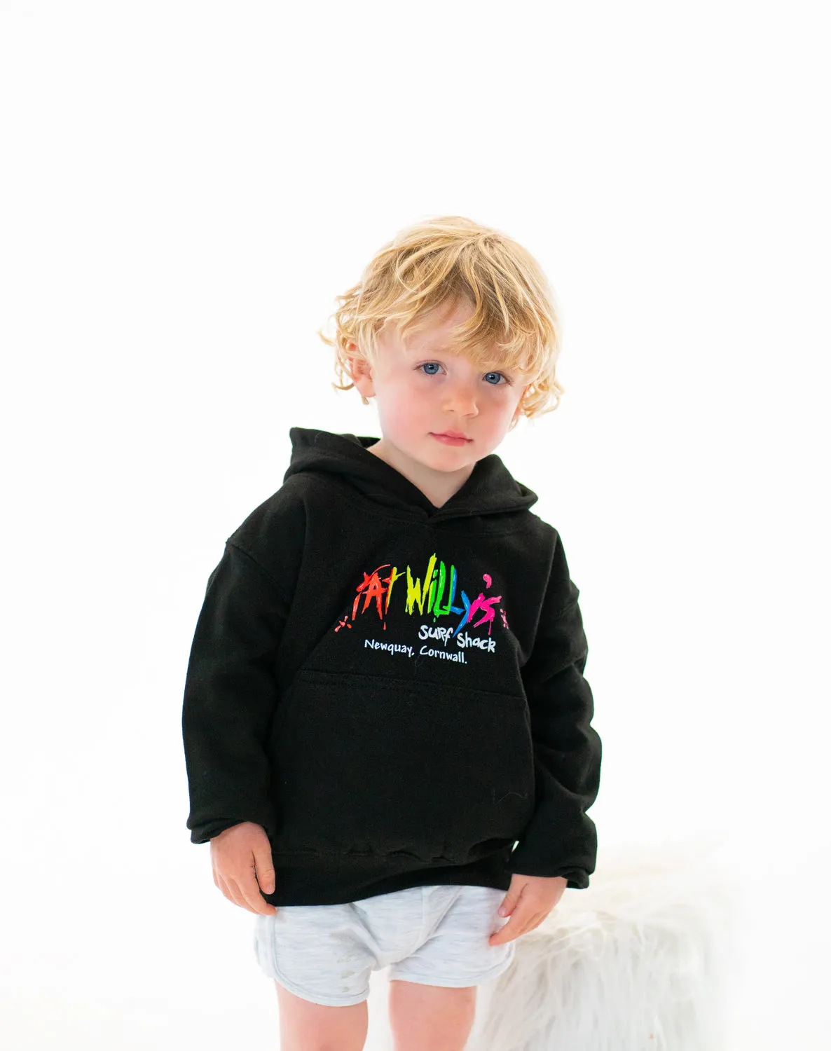 Kids Hood Black