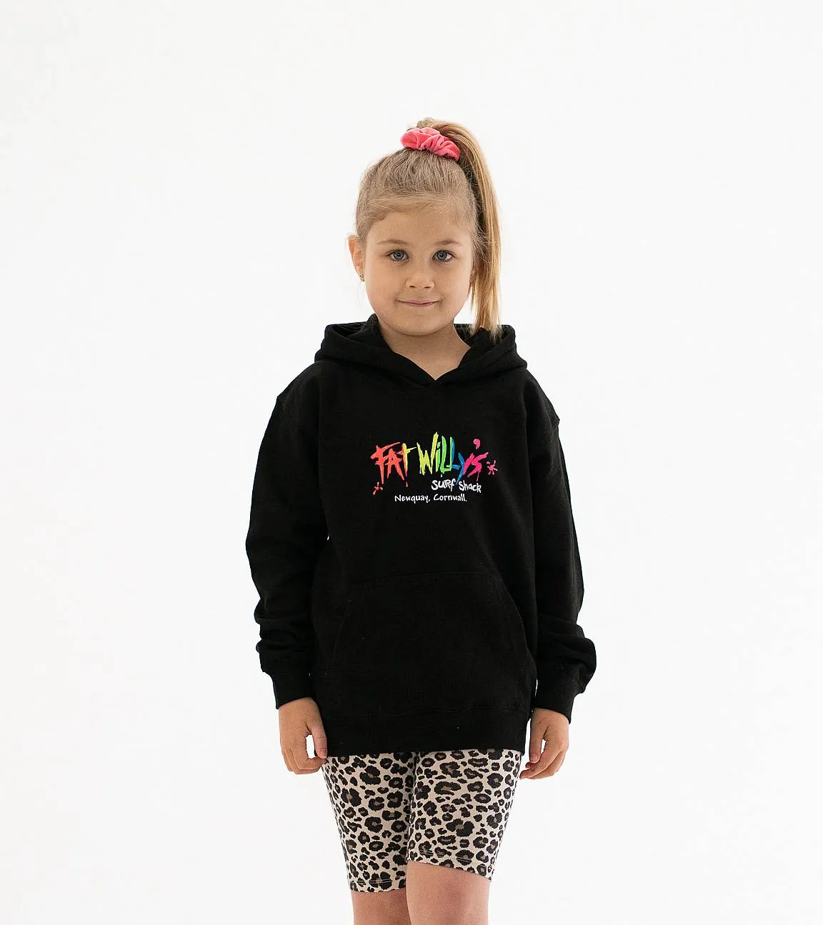 Kids Hood Black