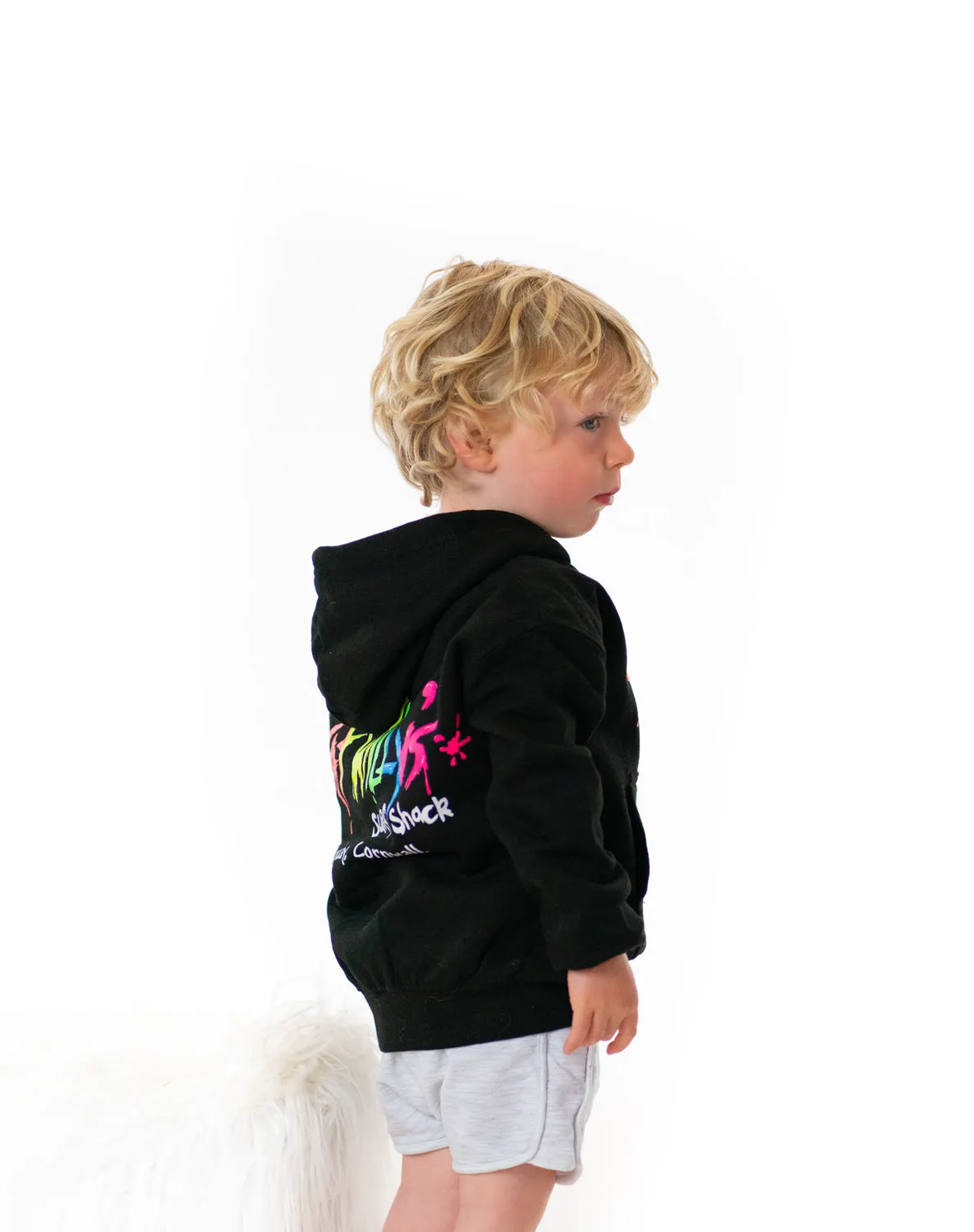 Kids Hood Black