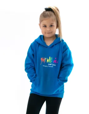 Kids Hood Sapphire Blue