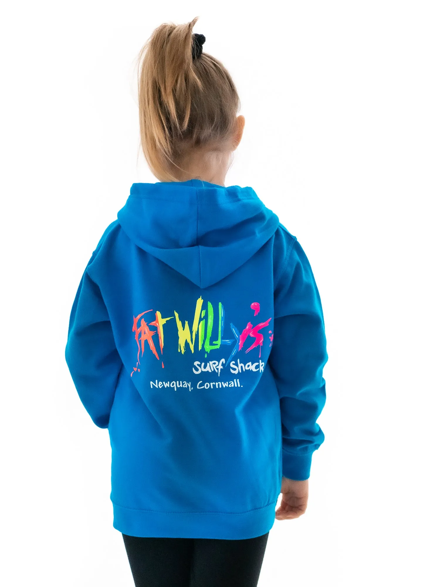 Kids Hood Sapphire Blue