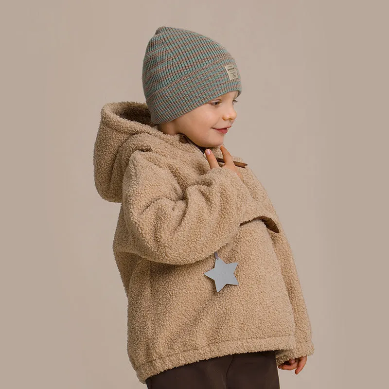 Kids Teddy Pattern Winter Hoodie Coat by MyKids-USA™