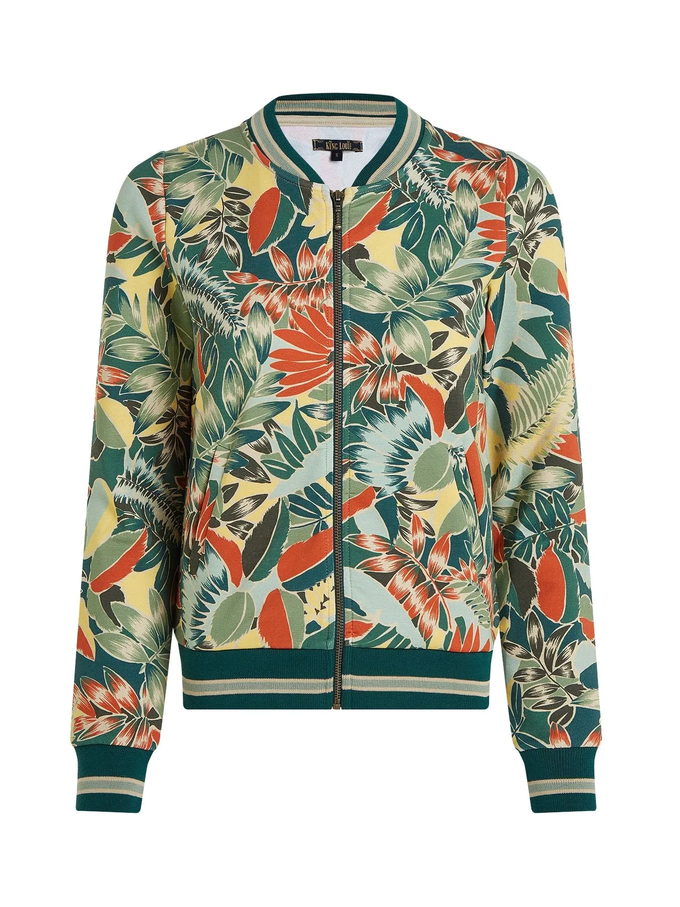 King Louie Iris jacket tamarind fir green