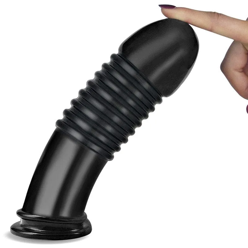 King Sized 8'' Anal Bumper -  22.5 cm Mega Butt Plug