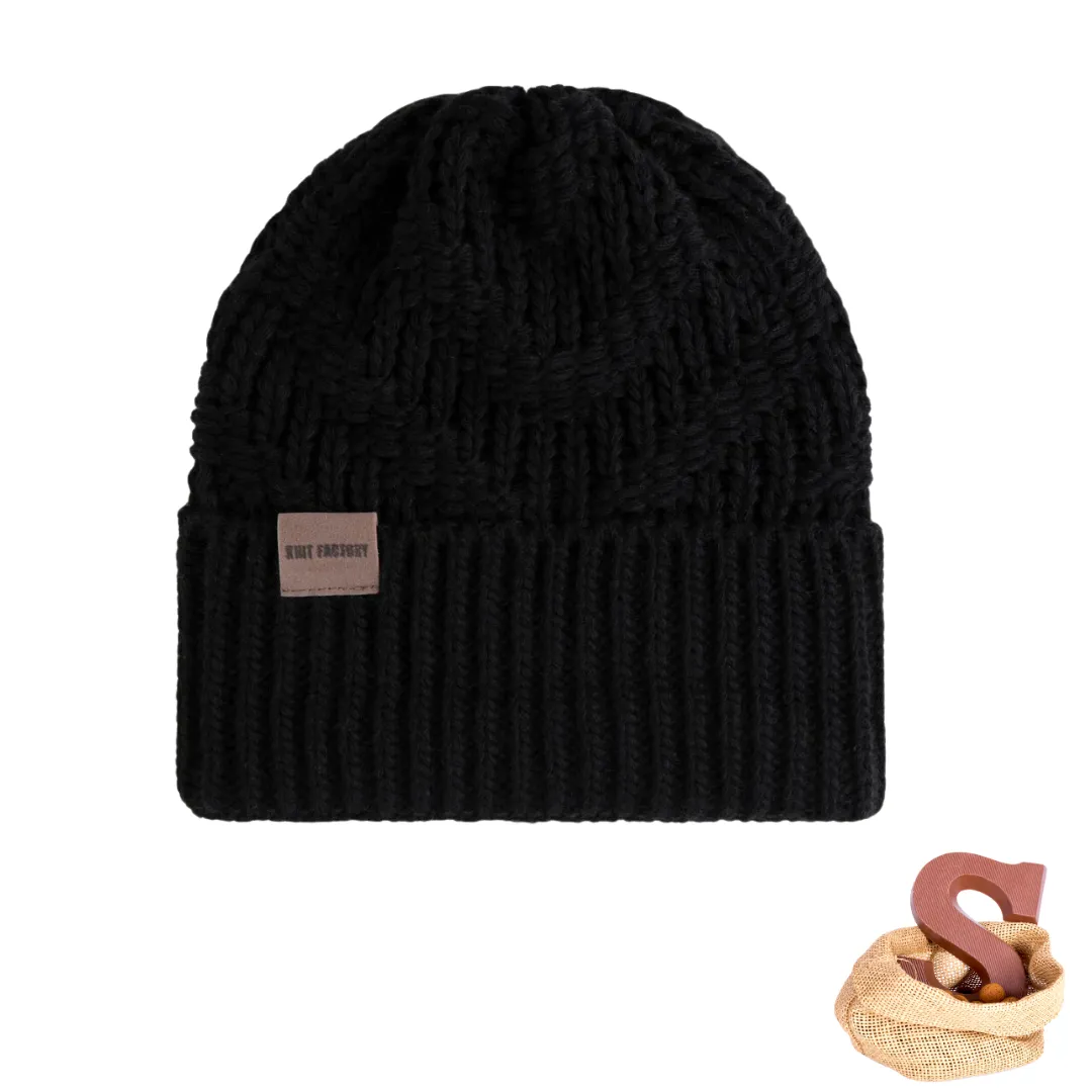 Knit Factory - Sally beanie | gebreide muts