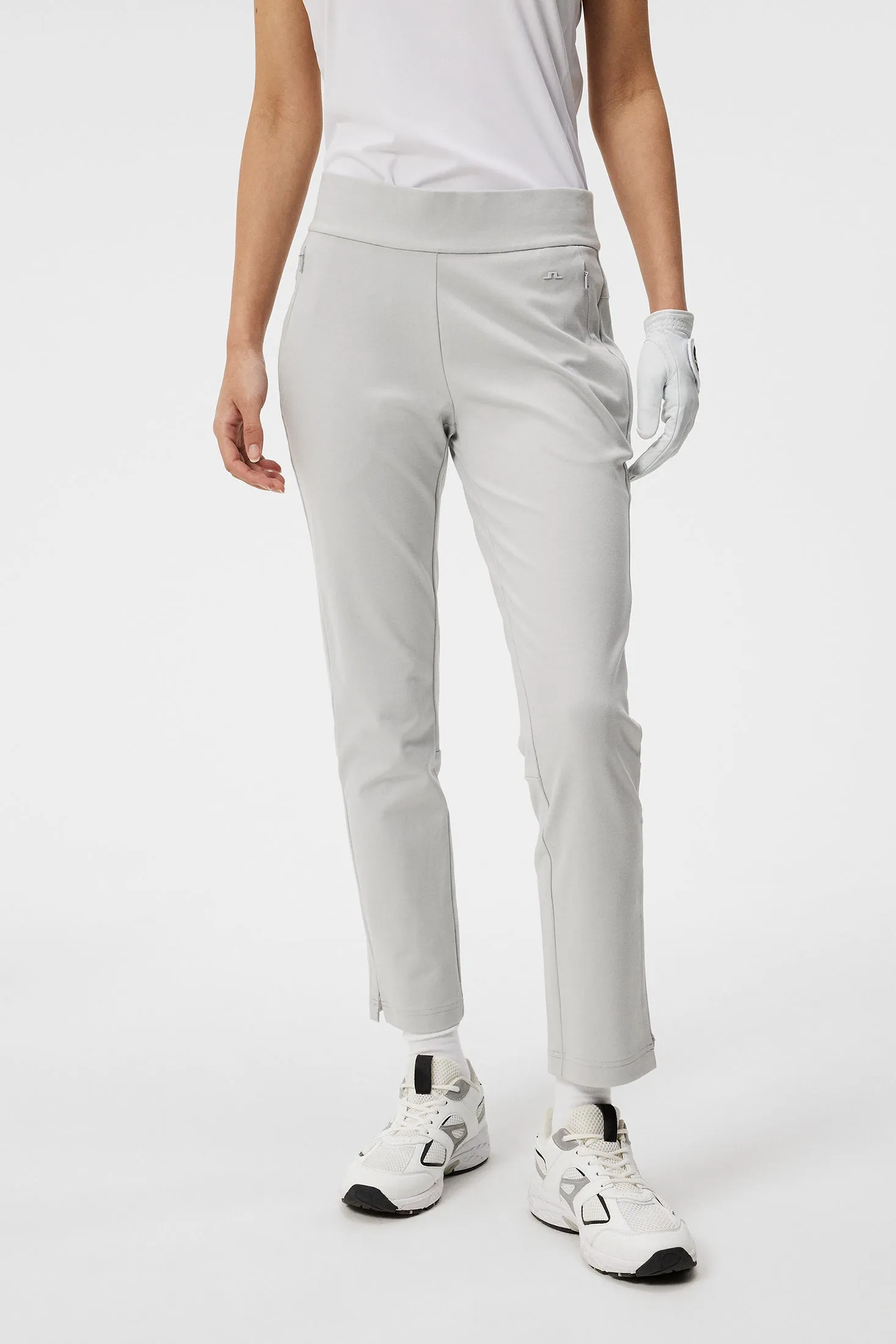 Lea Pull On Pant / Light Grey Melange