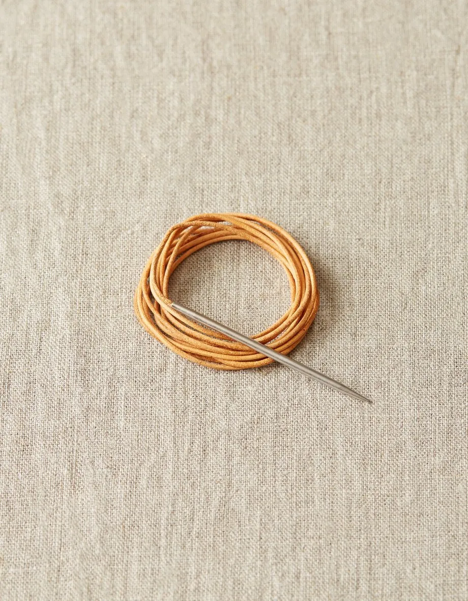 Leather Cord and Needle Stitch Holder Kit