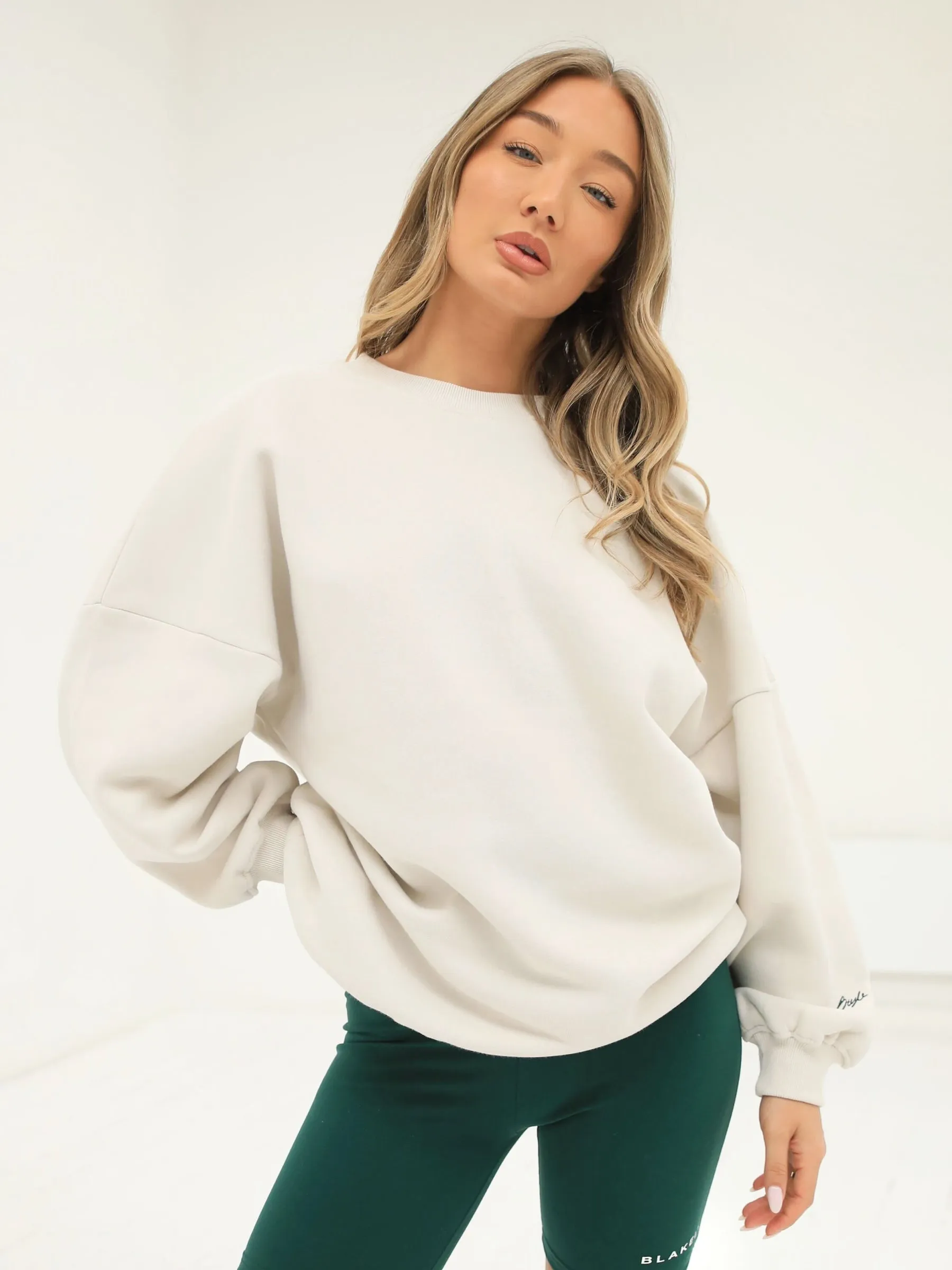 Life & Style II Isabel Oversized Jumper - Chalk