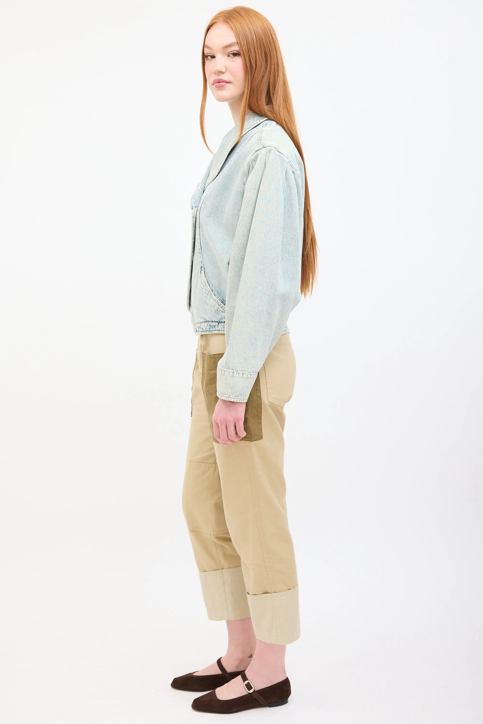 Light Wash Denim Pauline Jacket