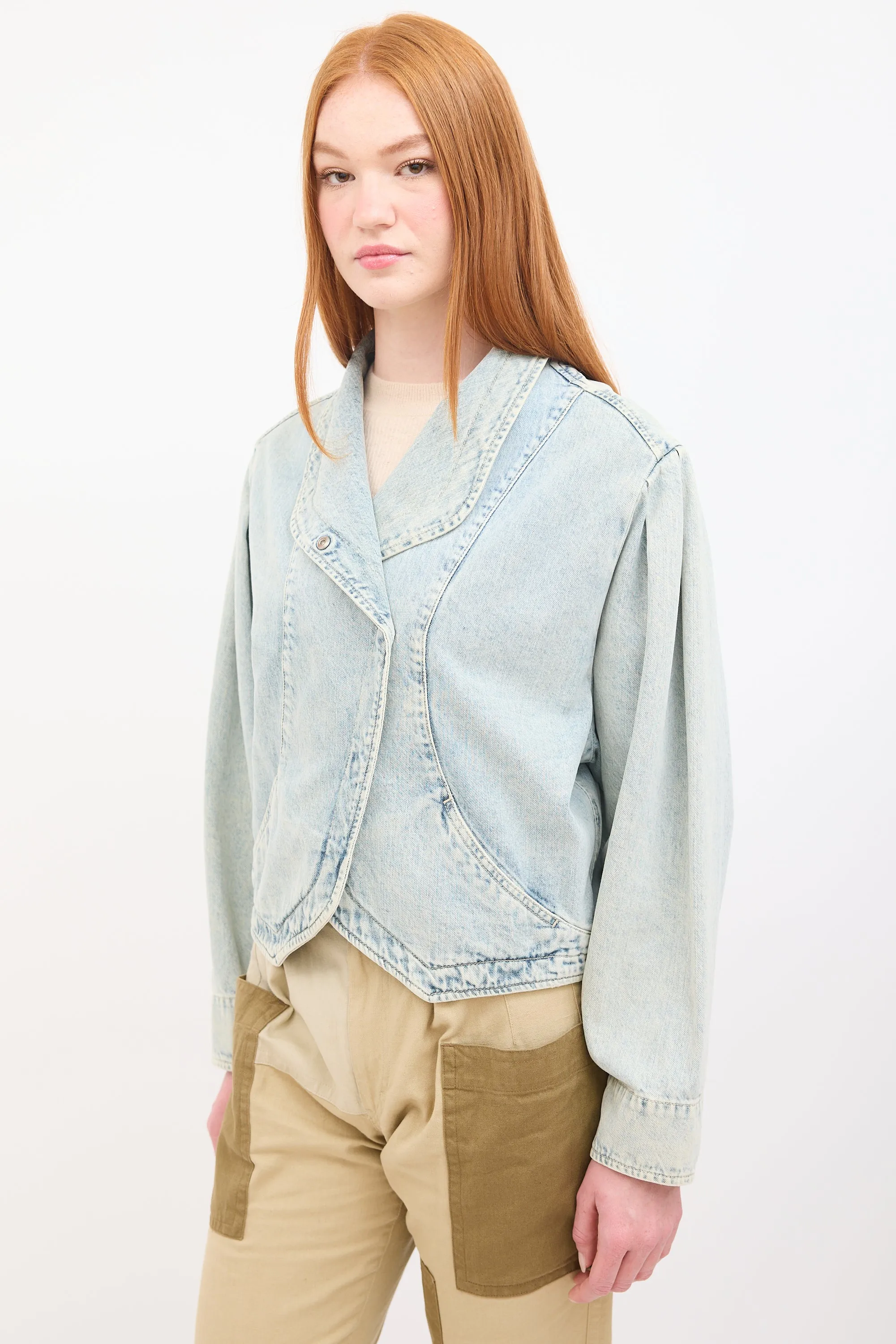 Light Wash Denim Pauline Jacket