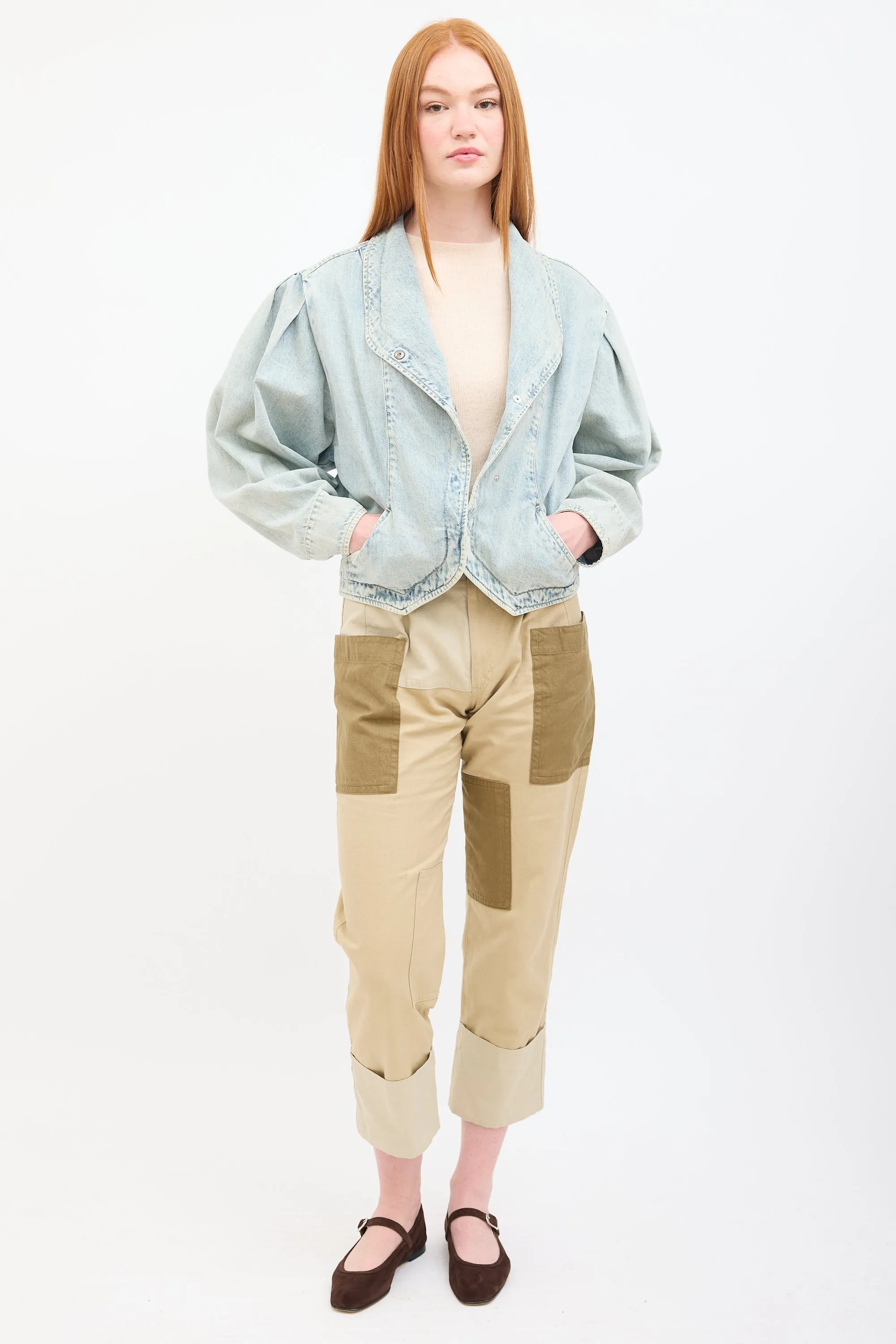 Light Wash Denim Pauline Jacket