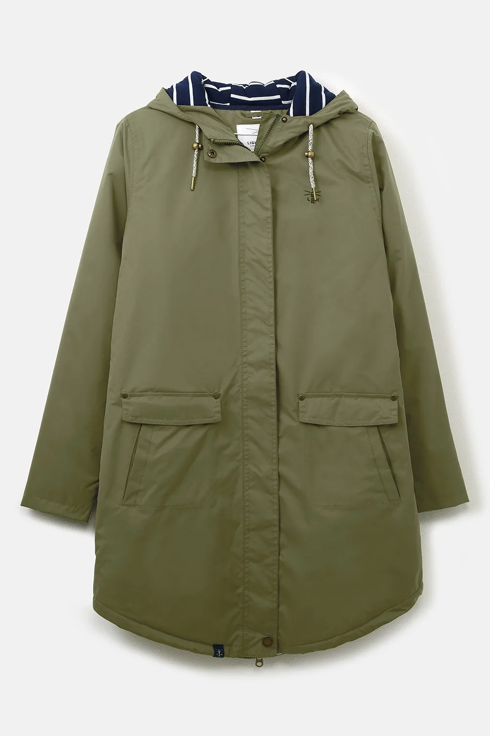 Lighthouse Womens Iona Long Coat Khaki