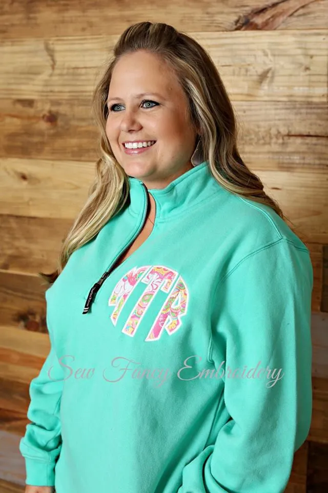 Lilly Pulitzer Monogrammed Charles River Quartzip