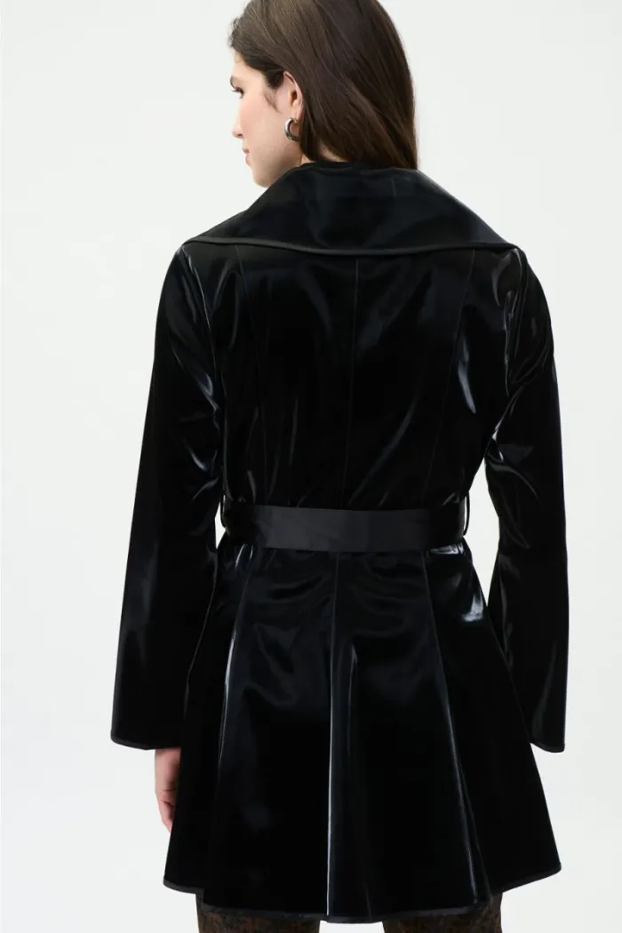 Liquid Leather Trench