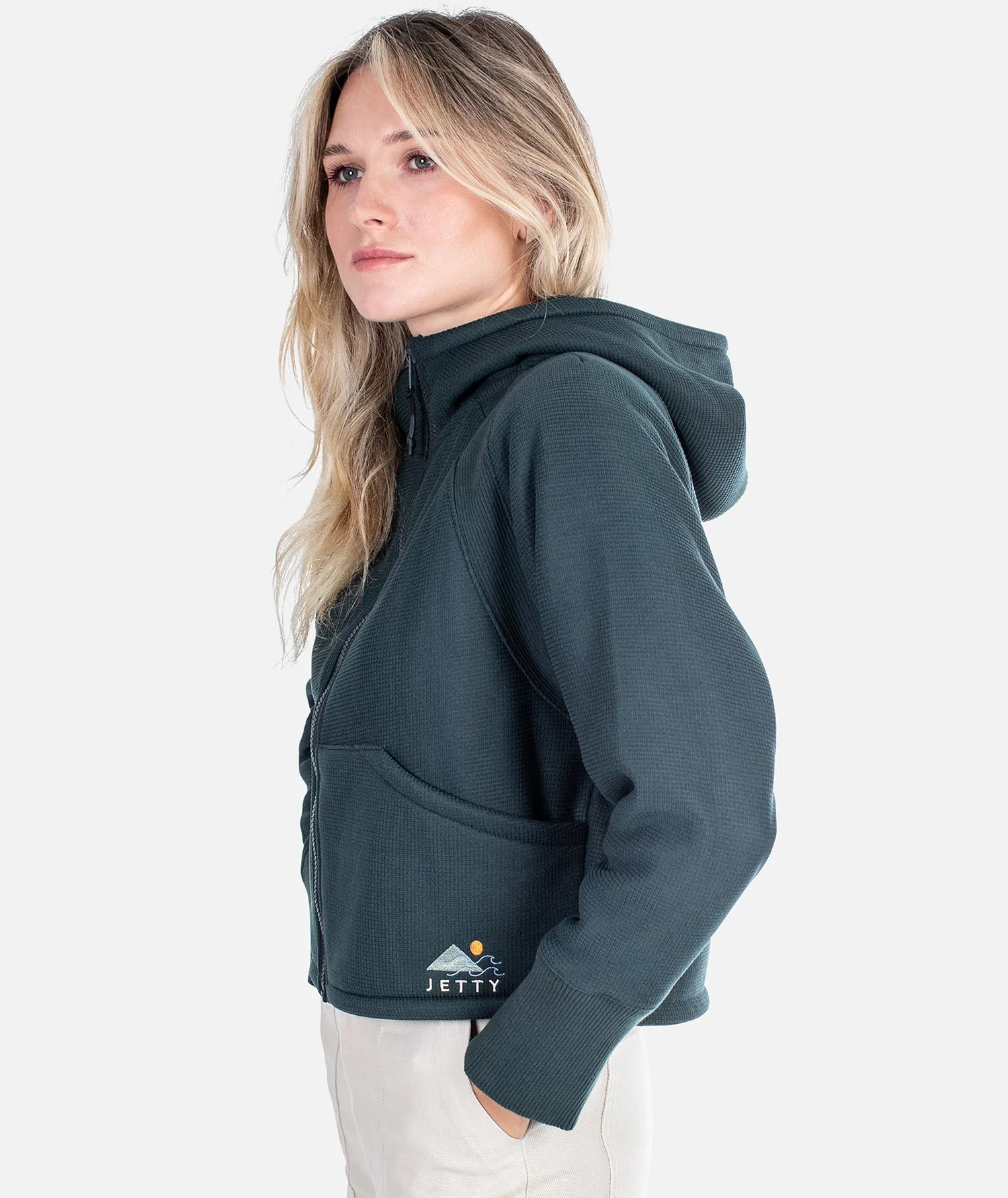 Longport Zip Up Hoodie - Tidal