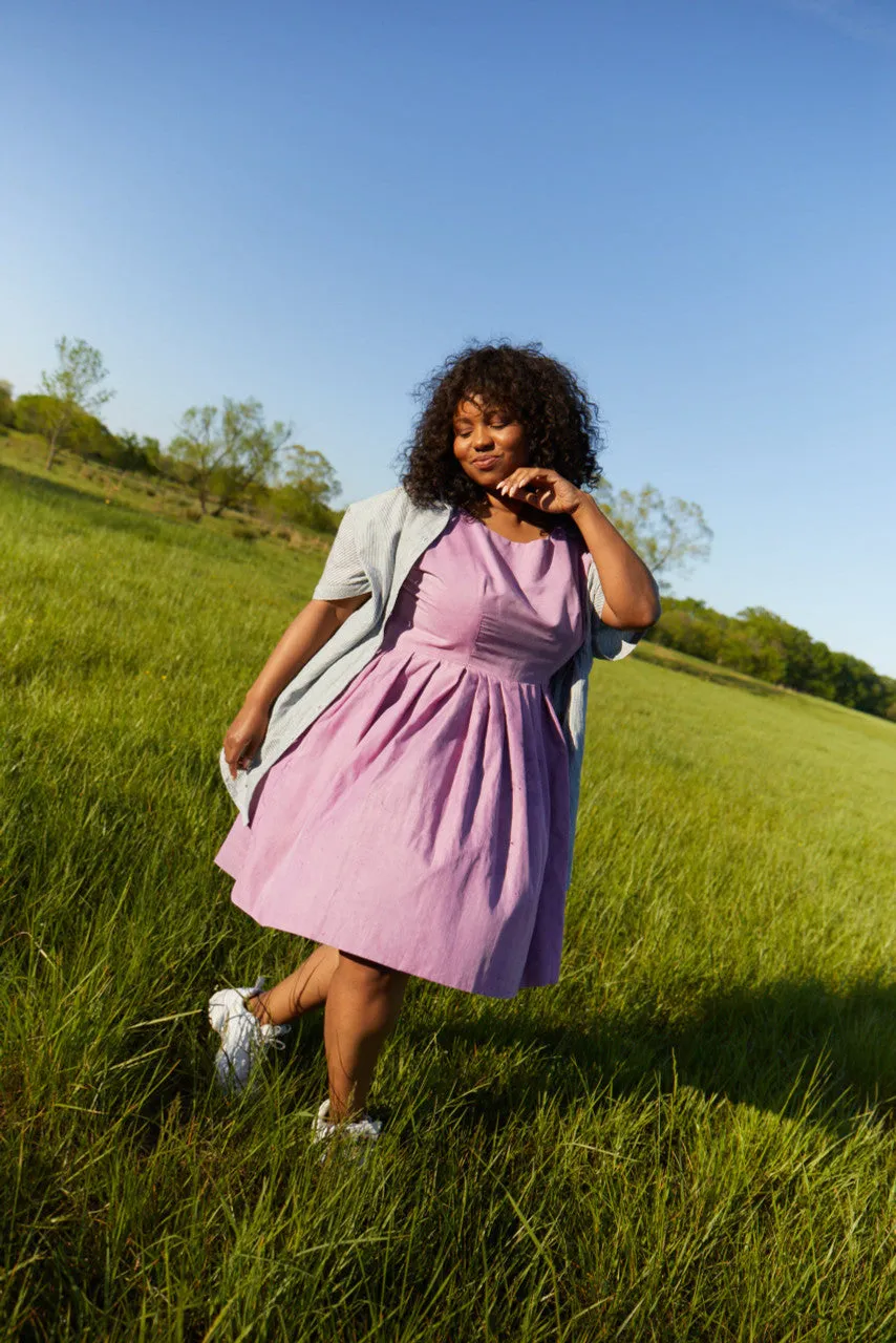 Lucy Recycled Flour Sack Dress