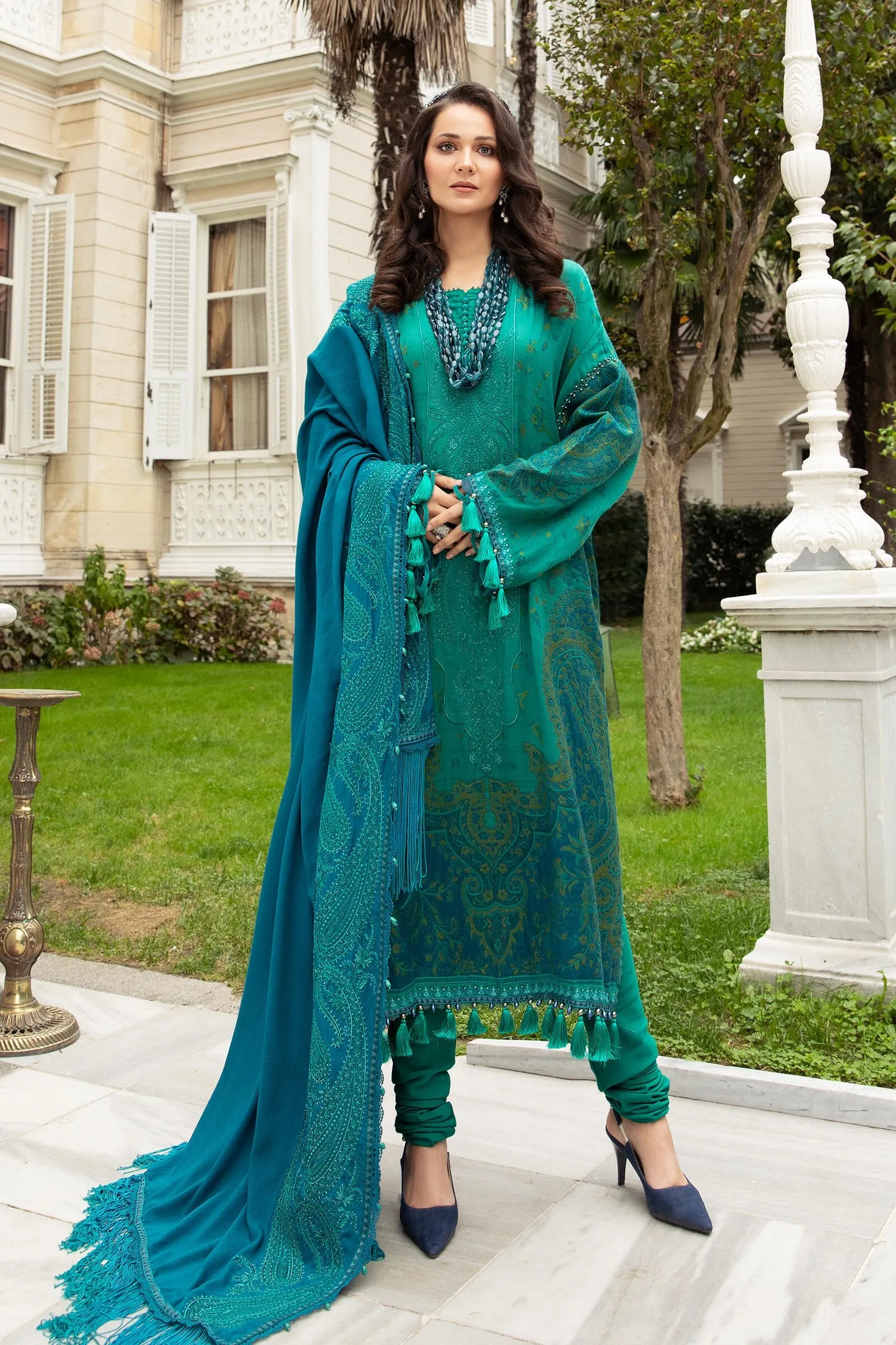 MARIA.B. Linen Winter Collection '21 – DL-901-Sea Green