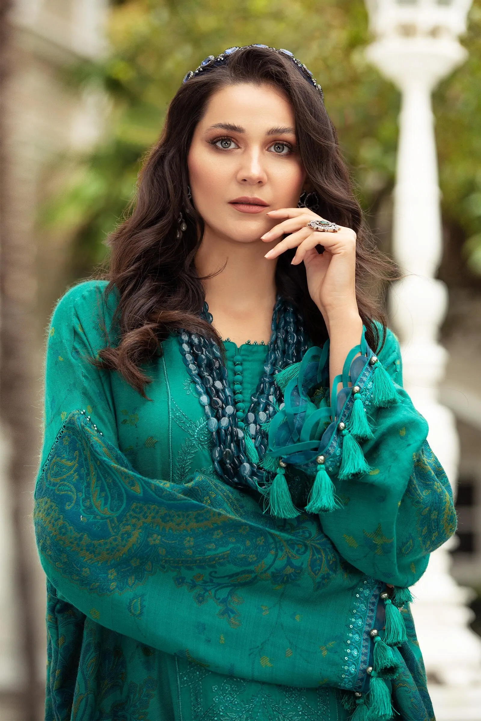 MARIA.B. Linen Winter Collection '21 – DL-901-Sea Green