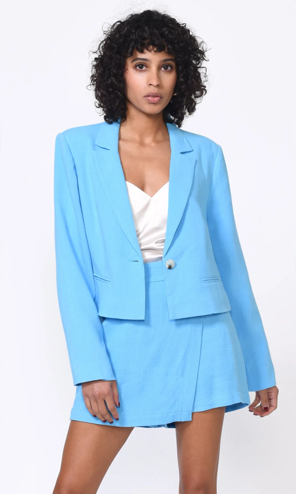 Maylor Linen Blend Boyfriend Blazer