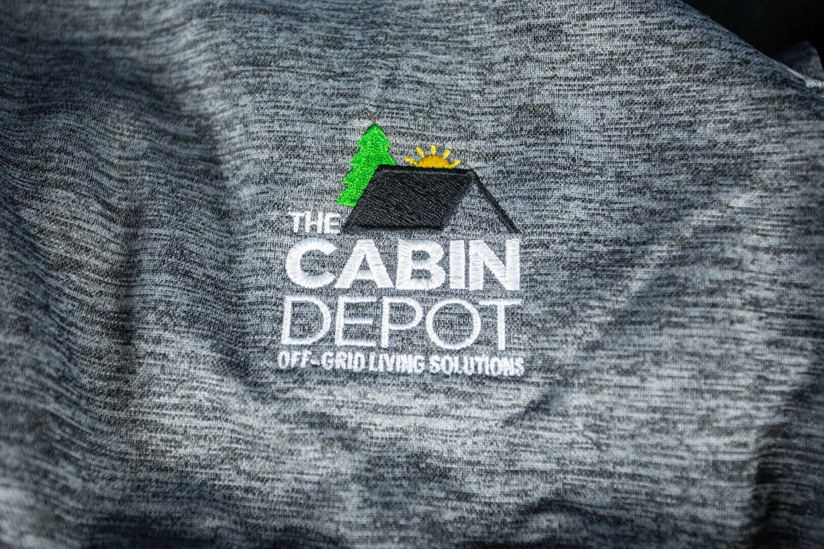 Men’s Heathered Charcoal Hoodie - The Cabin Depot