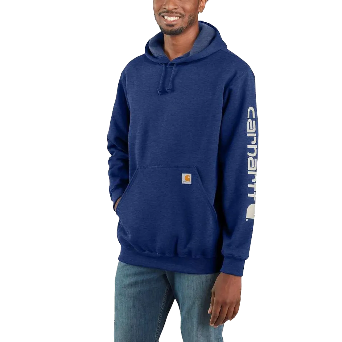 Men's Midweight Logo Hooded Sweatshirt