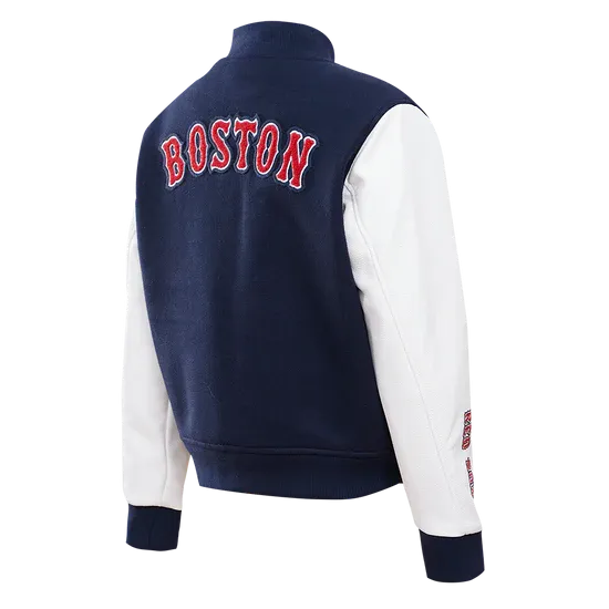 MLB BOSTON WOOL WOMEN'S VARSITY JACKET